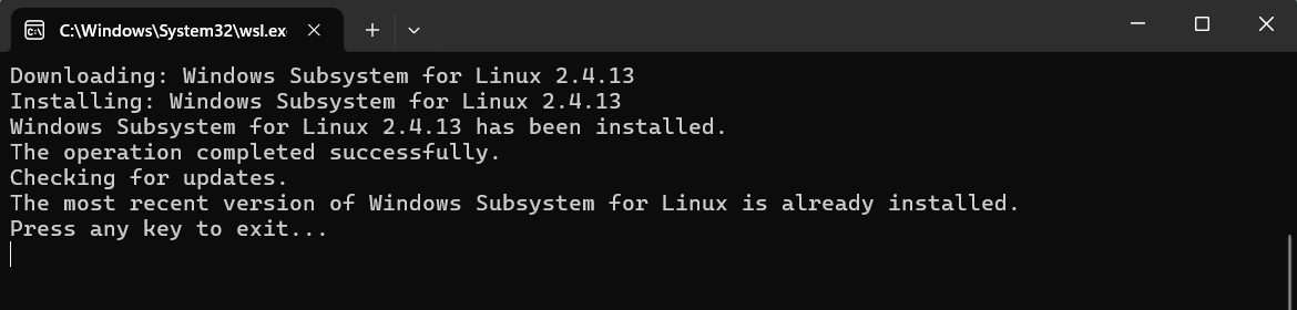 cardano-up-subsystem-install